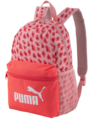 Puma Phase Small Backpack – Peony/Animal Print